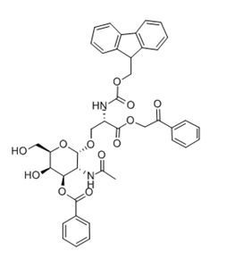 3-O-Benzoyl-N-acetyl-a-D-galactosaminyl-1-O-N-(Fmoc)serine Phenacylester